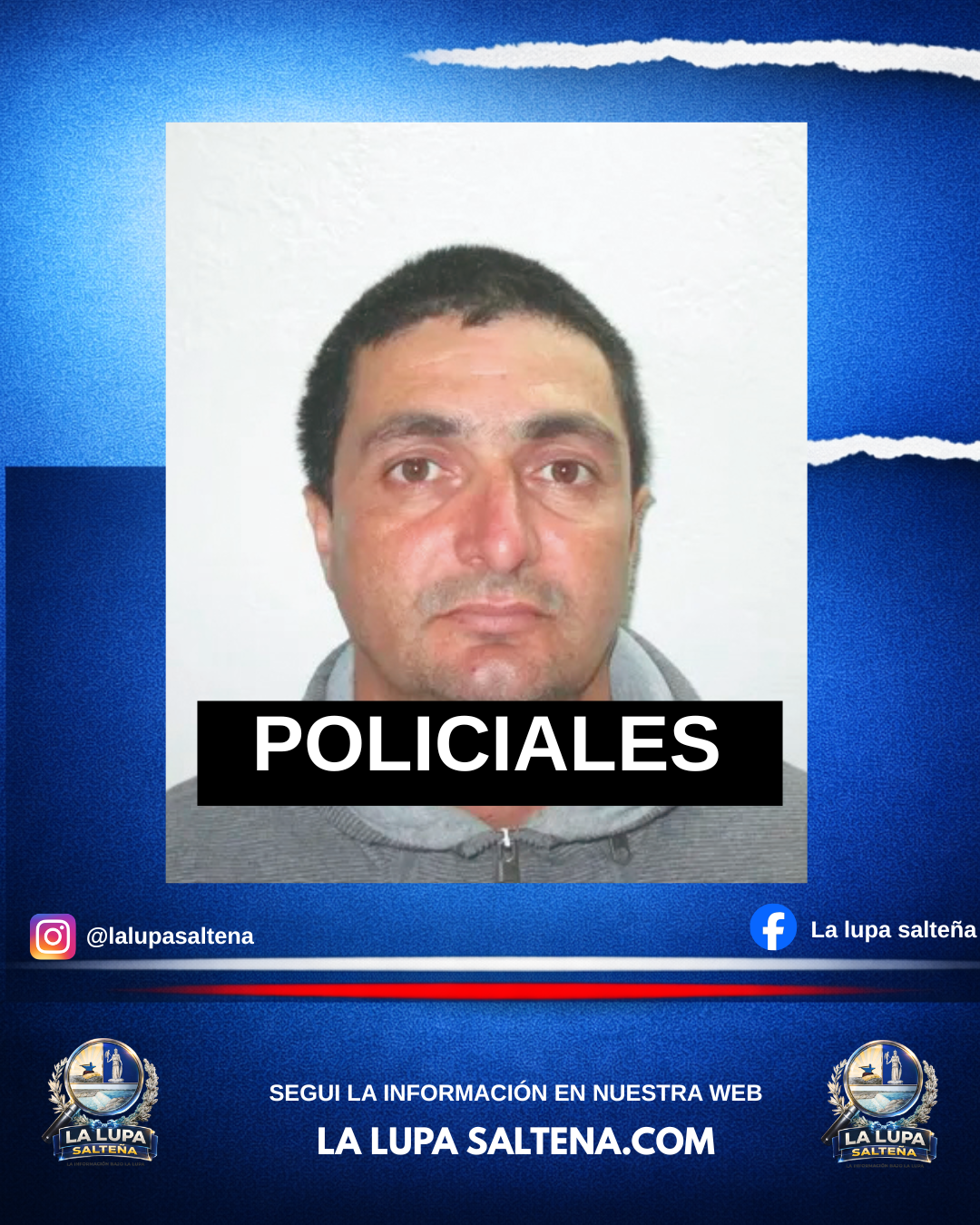 Alerta roja de Interpol por delincuente fugado de prisión domiciliaria