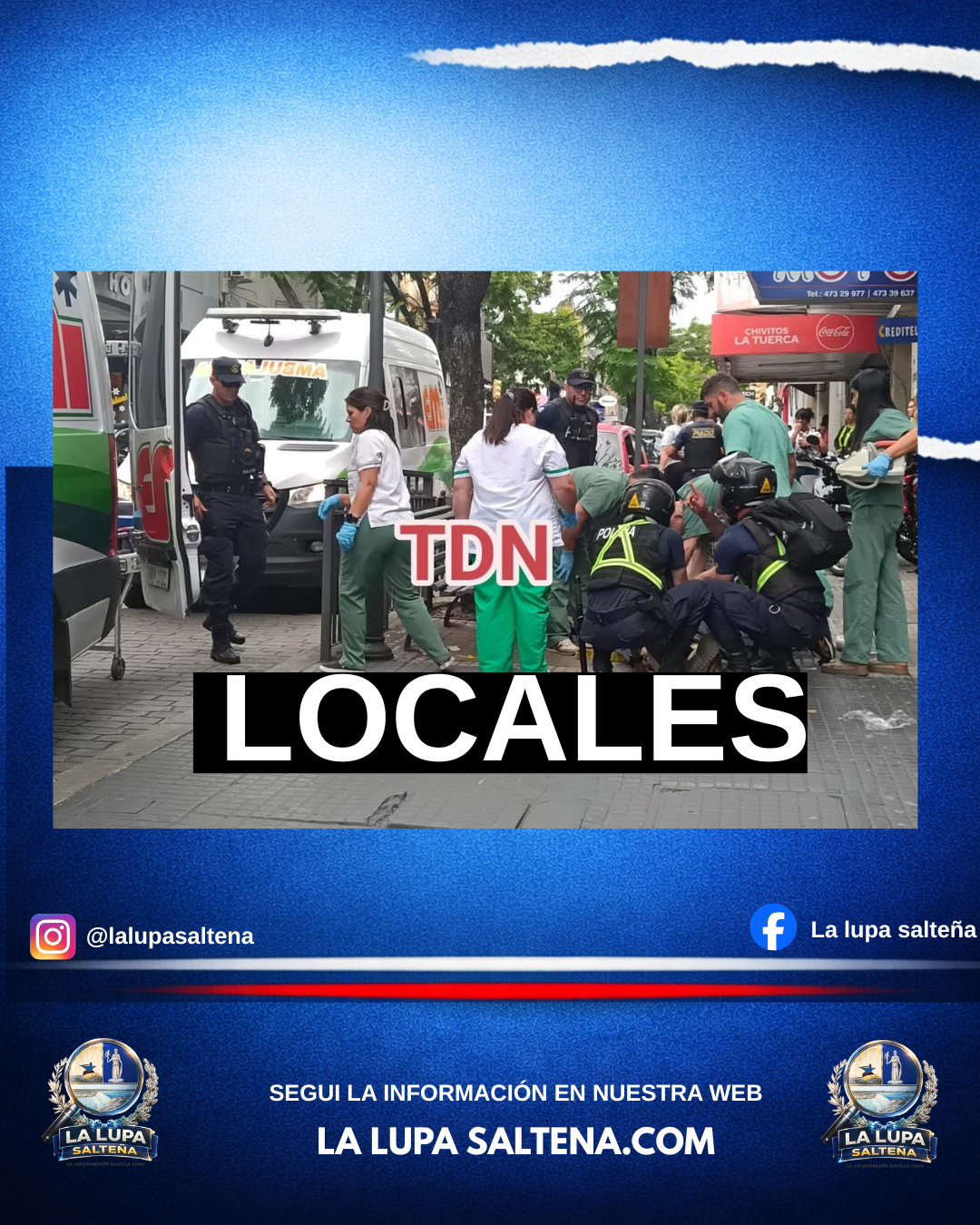 Falleció un hombre tras sufrir un infarto fulminante en pleno centro
