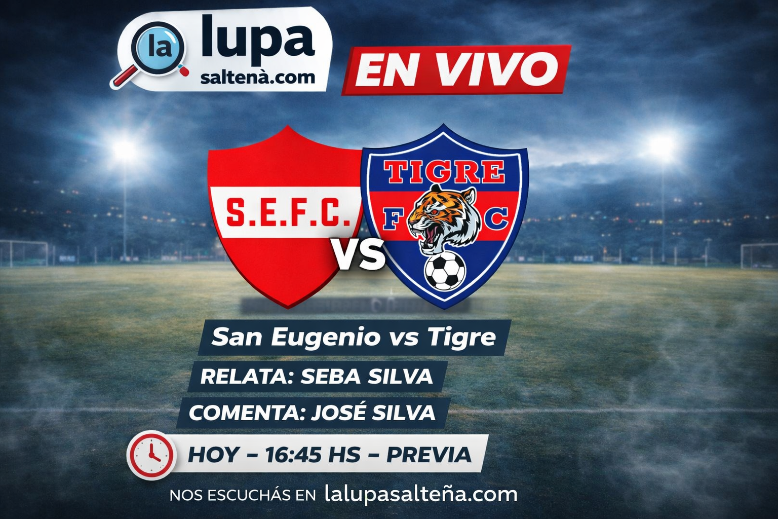 San Eugenio y Tigre se enfrentan hoy por la Fecha 2 de la Divisional B